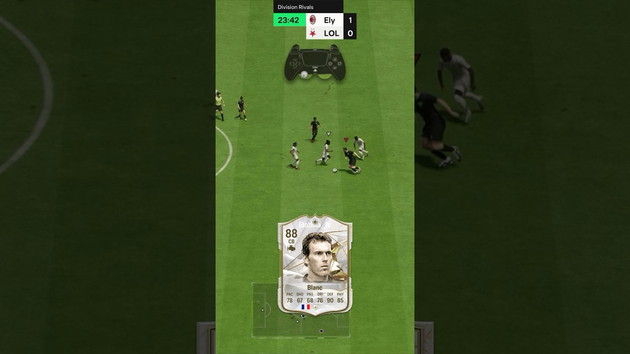 BLANC skills past 6 players & KNUCKLE-BALLS 😳#eafc #eafc24 #fc24 #fut #football #shorts
