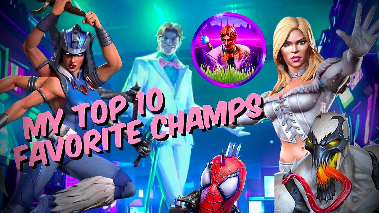 Мои 10 любимых чемпионов в MCoC &mdash; выпуск мая 2026 года