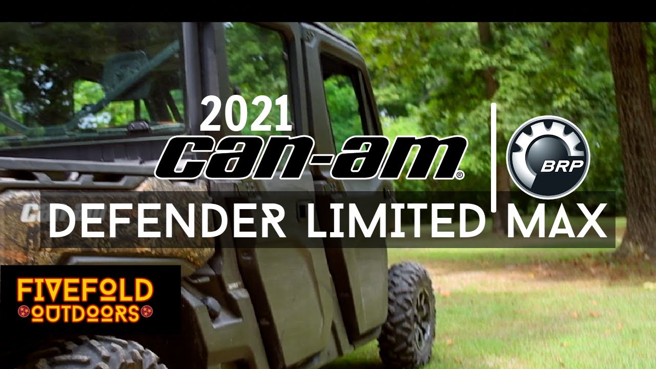 My FIRST SIDE by SIDE / 2021 CAN AM DEFENDER LIMITED MAX / Review / FiveFold Outdoors🤘🤘🤘