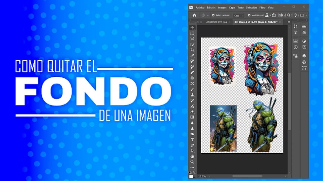 COMO QUITAR EL FONDO DE UNA IMAGEN