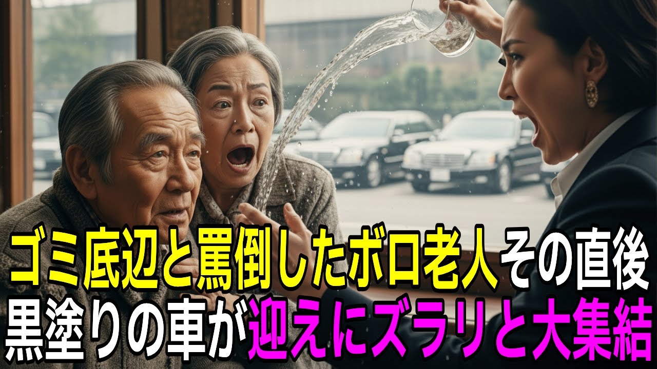 『老人臭い、隅に行け』ボロボロの男に水をかけた病院事務長。直後、男の正体が「グループ総帥」と判明→顔面蒼白で即解雇…【感動する話】