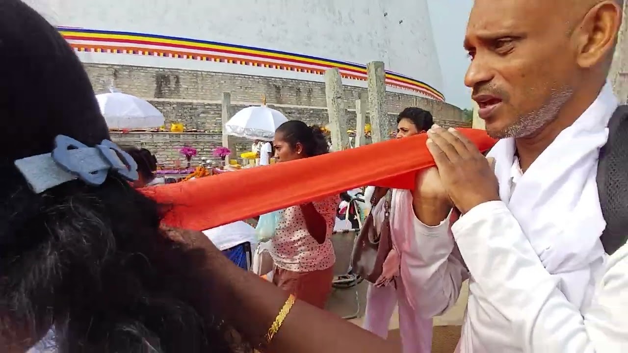 2026 2  15  දින ස්වර්න මාලී මහ සෑයට කප් රුකක් පූජා කිරීමේ පිංකම් මාලාවෙන් කොටසක් 🙏🙏