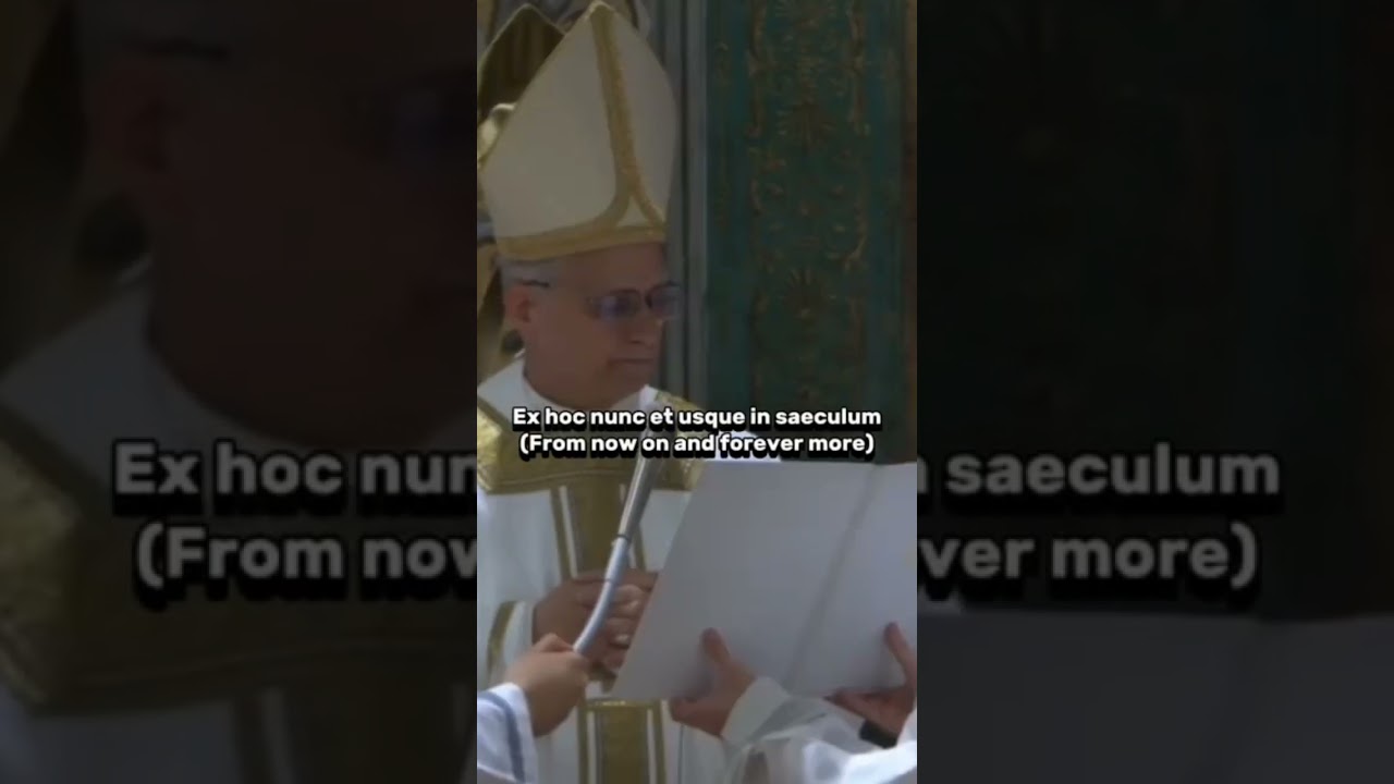 Pope Leo 14 Latin Mass Blessing | शेवटचा आशीर्वाद लॅटिन मिस | Rare Traditional Latin Rite