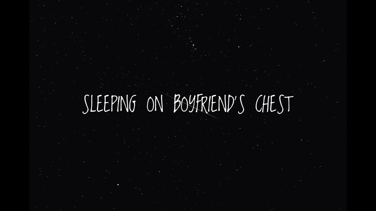 YOU FALL ASLEEP ON BOYFRIEND´S CHEST. YOU ENJOY HIS HEARTBEAT. [Sleep Aid] [No talking] 1 HOUR ASMR