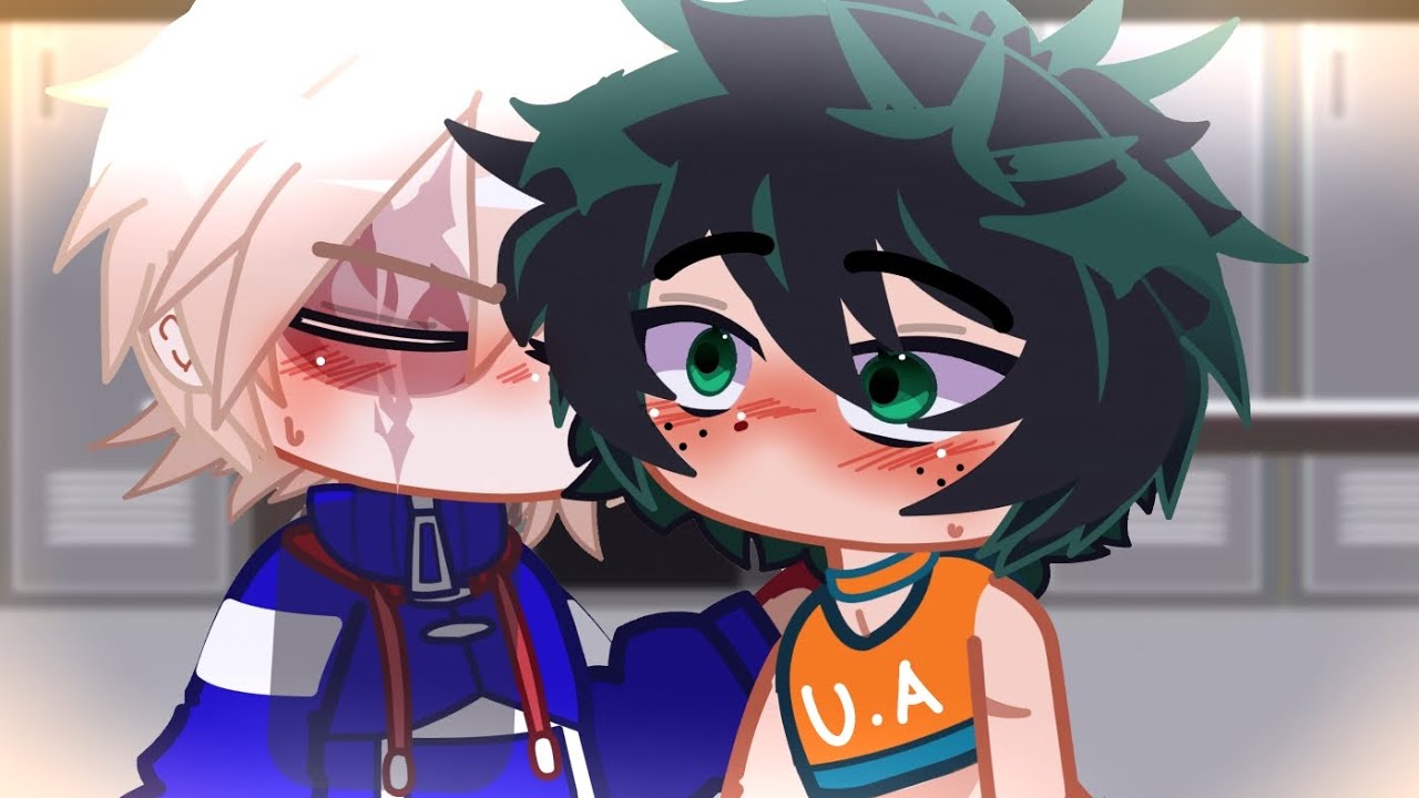 my personal cheerleader.. (jealous izuku? + bkdk)