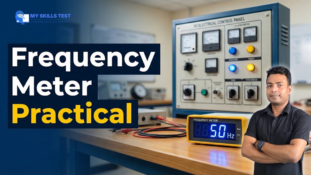 ITI Electrician Trade | Frequency Meter Practical Class | Working & Measurement