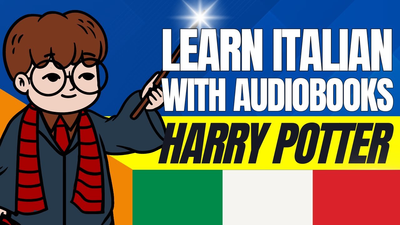 SLOW Harry Potter Audiobook - ITALIAN audio and ITALIAN/ENGLISH text - Learn Italian