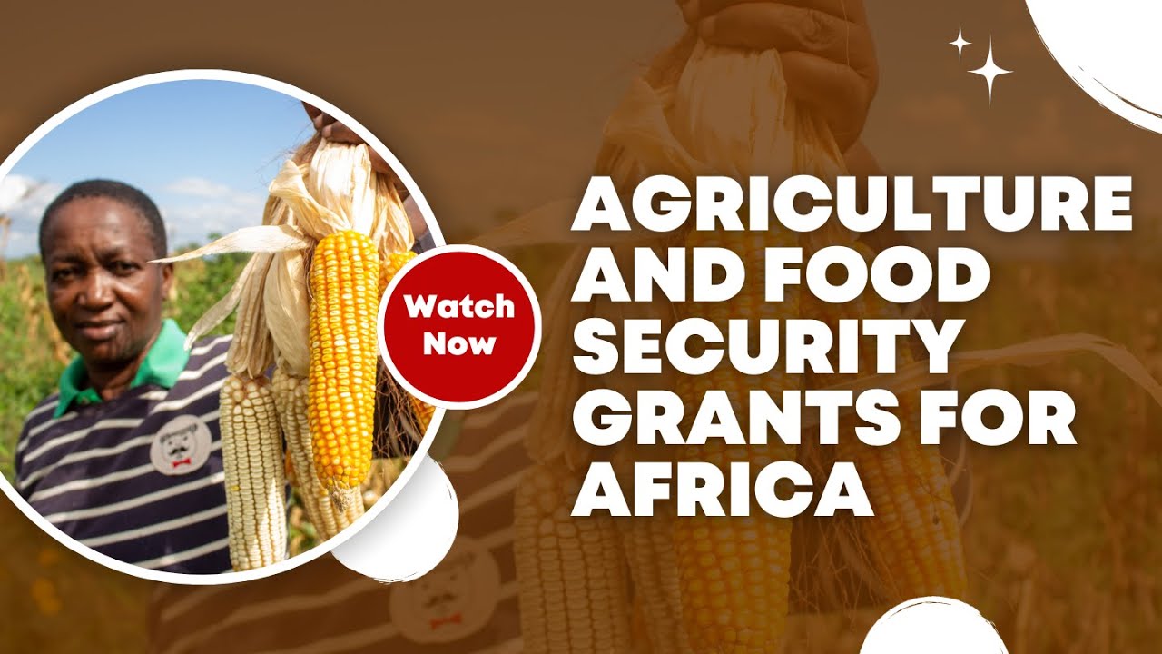 New Grants for Food Security & Agriculture in Africa