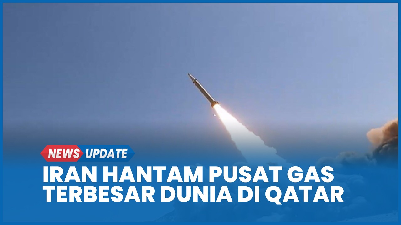 Serangan Balasan Iran Hantam Pusat Gas Terbesar Dunia di Qatar, Krisis Makin Dalam?