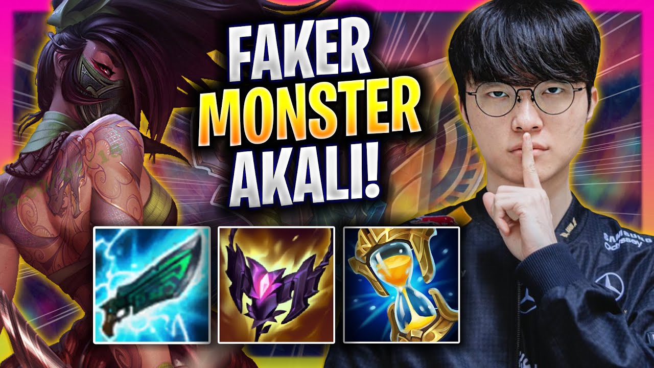 FAKER IS A MONSTER WITH AKALI! - T1 Faker Plays Akali MID vs Renekton! | Season 2026