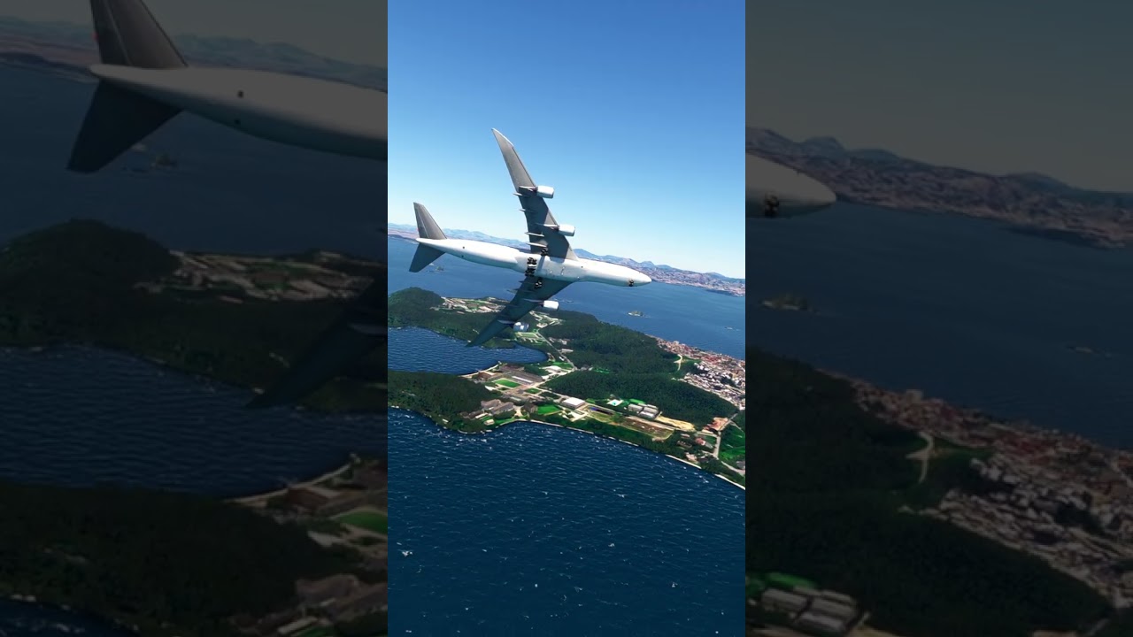 Impossible landing , Santos dumont airport, boeing 747 plane !! Game