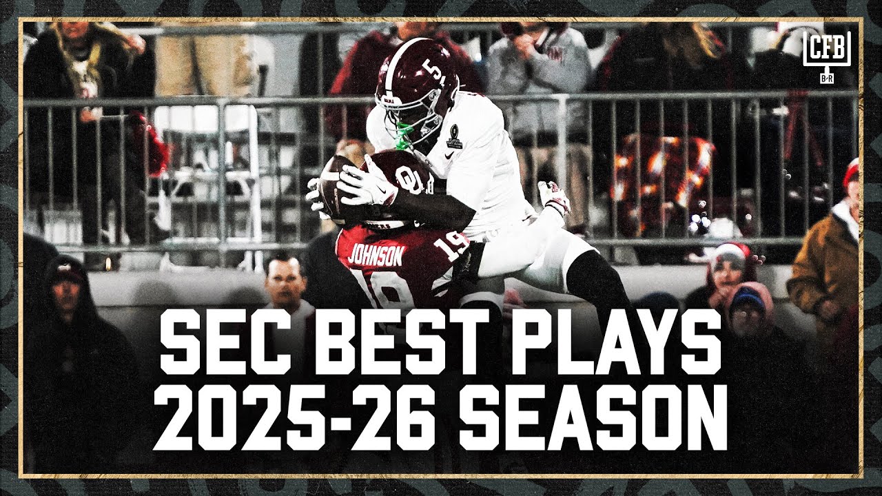 SEC Best Plays 2025-26 Season 🍿 | Top College Football Highlights
