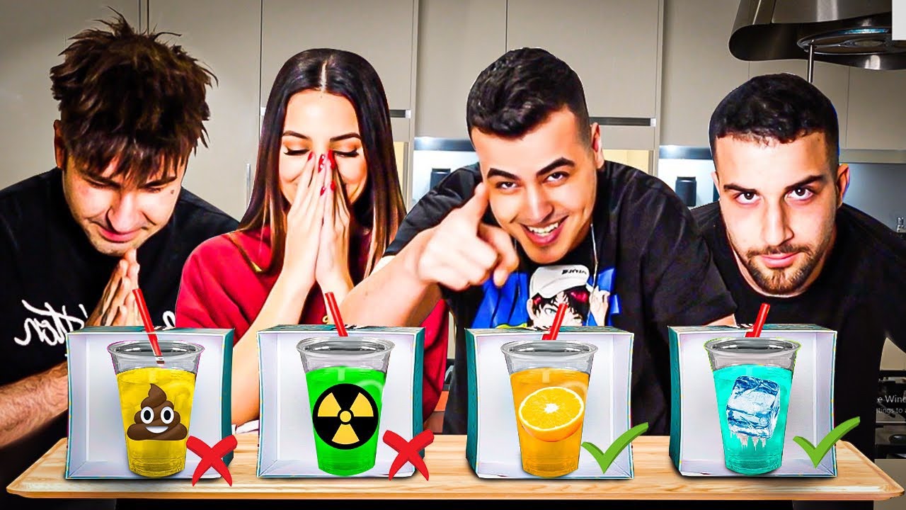 چالش نوشیدنی مرگ و زندگی با تکپا 😂 DRINK CHALLENGE