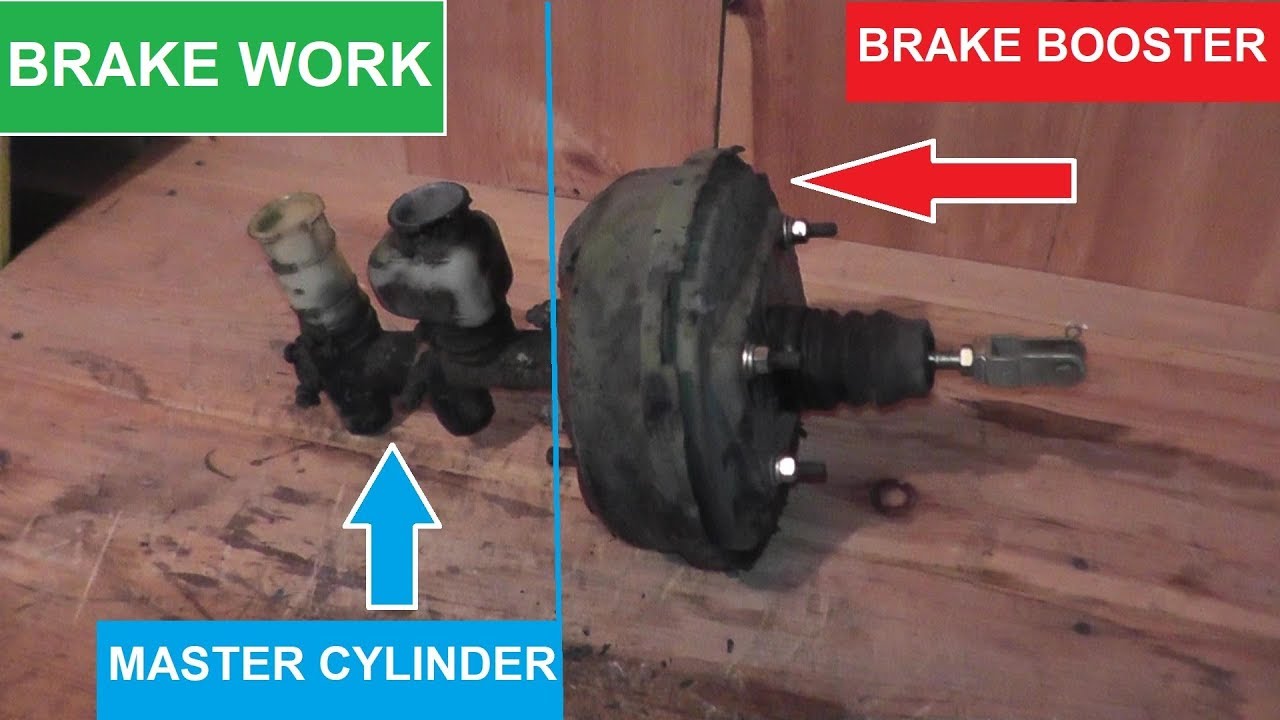Master Cylinder and Brake Booster Replacement with Basic Hand Tools