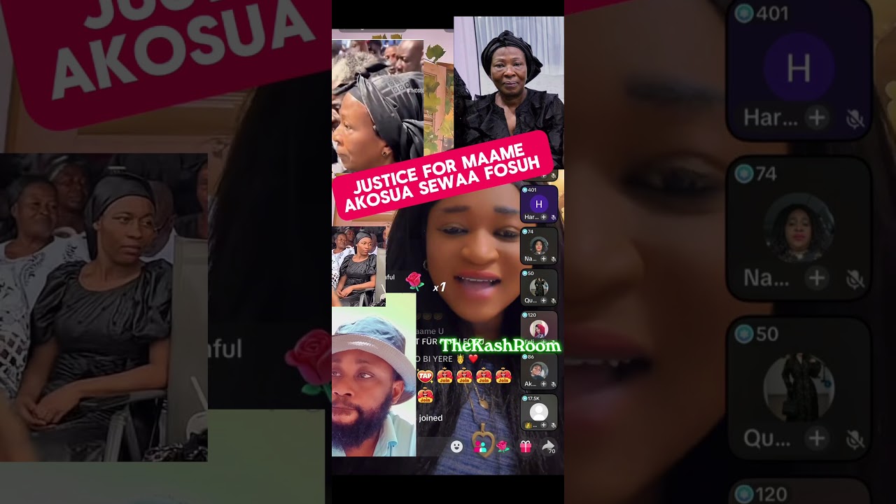 Seeking justice for daddy Lumba’s wife Mrs Akosua Sewaa Fosuh