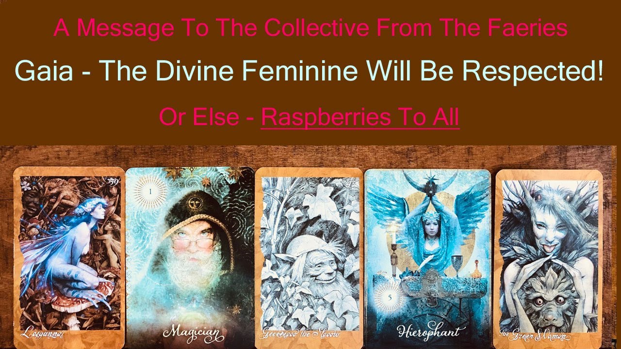 The Divine Feminine Will Be Respected - Don't Make Her Give You A Raspberry!
