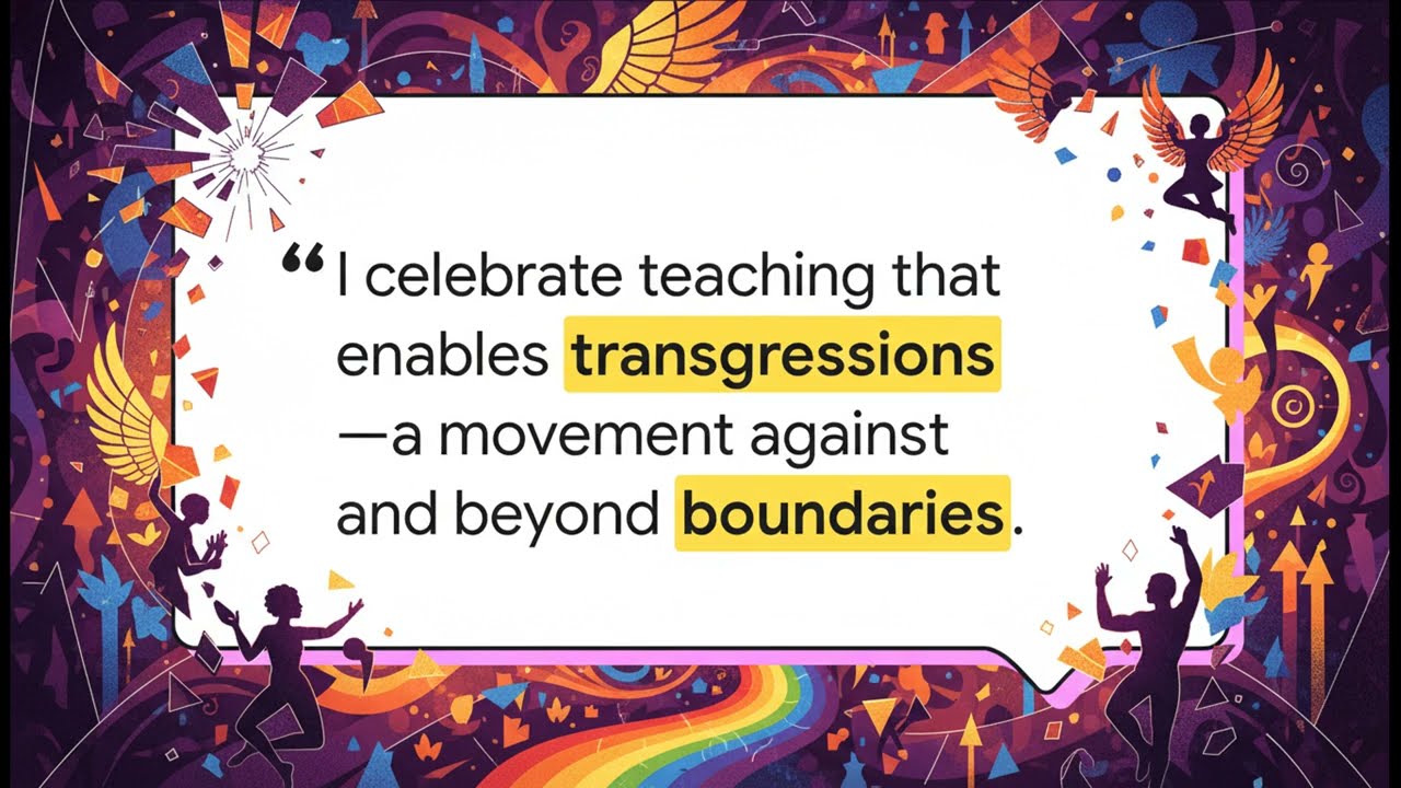 Teaching to Transgress: Education as the Practice of Freedom by bell hooks