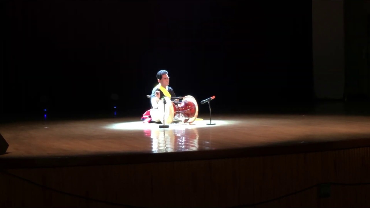 [민족음악원 공연]장고 솔로-20160604 옥천공연_앉은반 설장고 솔로_이광수