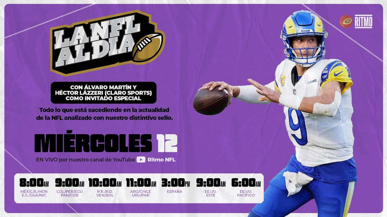 LA NFL AL D&Iacute;A #31 🏈 | &Aacute;LVARO MART&Iacute;N | MI&Eacute; 12.NOV.25