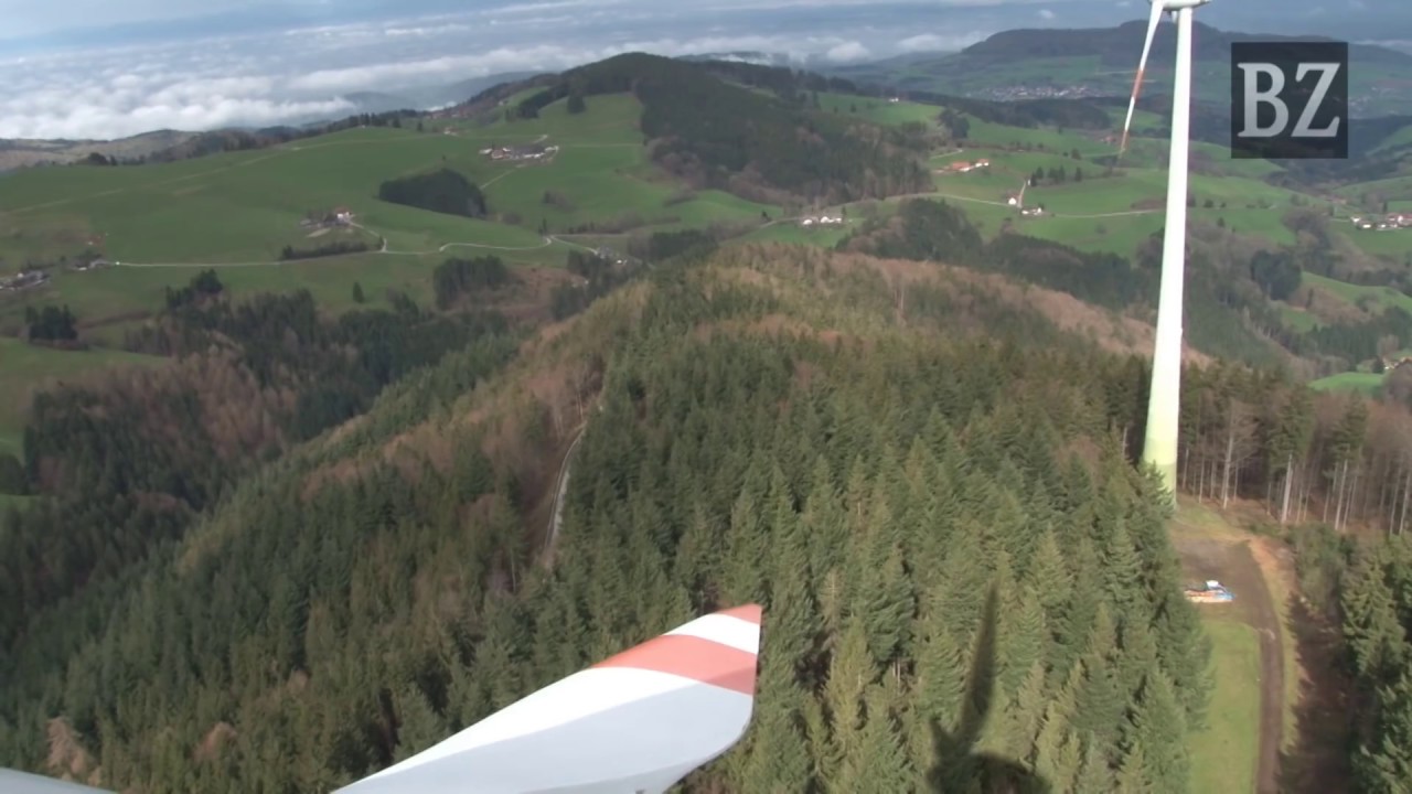 So sieht ein Windrad von innen aus (100-Meter-Aufstieg)