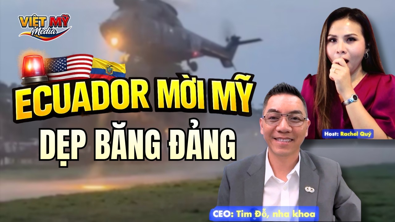 Ecuador hợp tác với Mỹ chống lại băng đảng. Ngày tàn của thế lực xấu sắp đến?