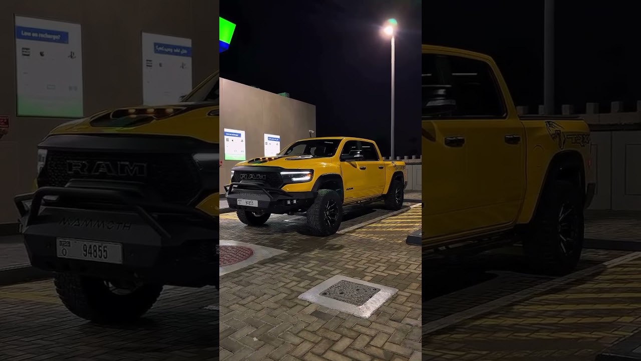 Insane Baja Yellow RAM TRX Havoc Edition – Full Beast Mode Flex! 💛🔥 