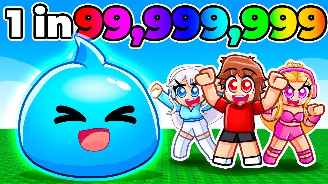 В Roblox мне выпал слайм с вероятностью 0,001%... (Слайм RNG)
