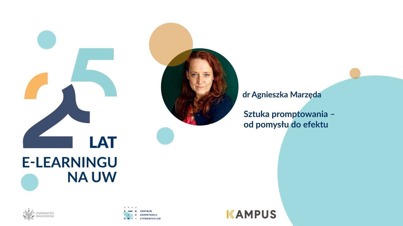 Sztuka promptowania – od pomysłu do efektu, dr Agnieszka Marzęda