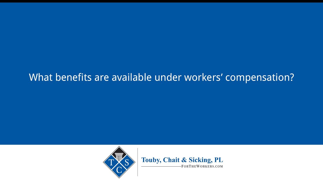 What benefits are available under workers' compensation?