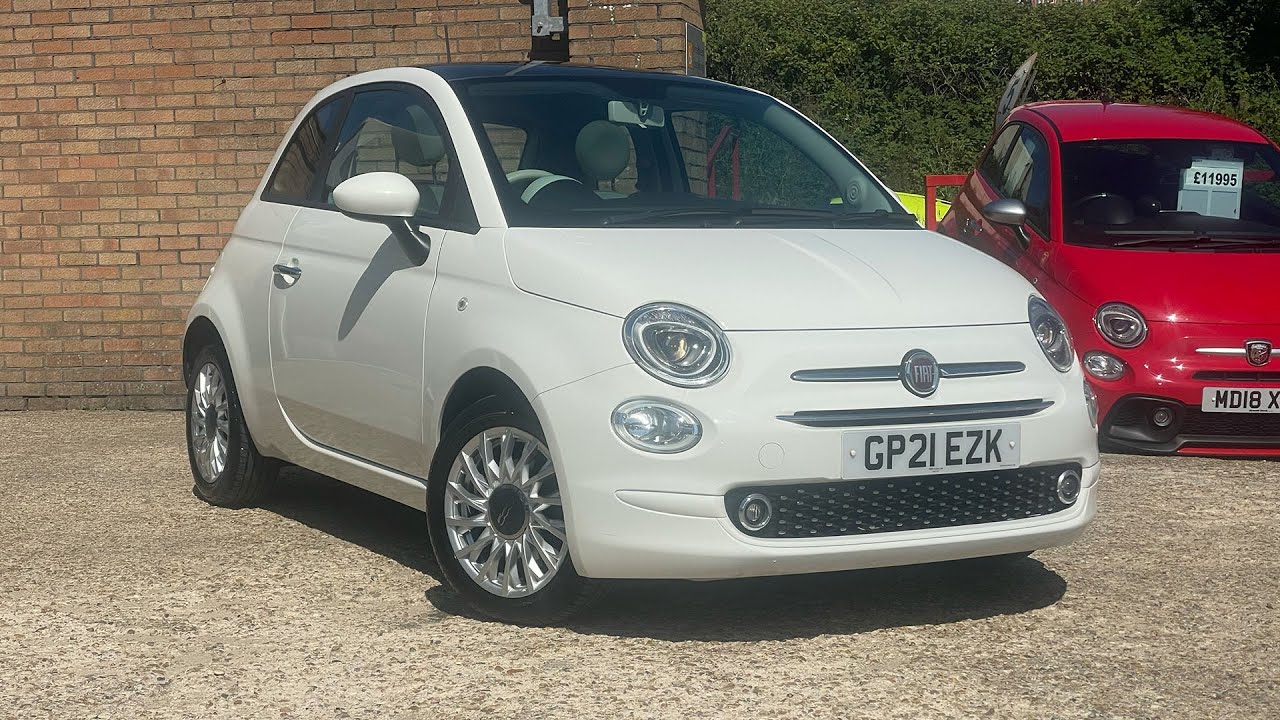 2021 Fiat 500 1.0 Lounge Mhev 70PS at Bartletts Hastings