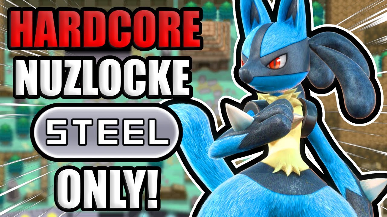 Pokémon Black Hardcore Nuzlocke - Только стальные покемоны! (Без предметов, без чрезмерного повыш...