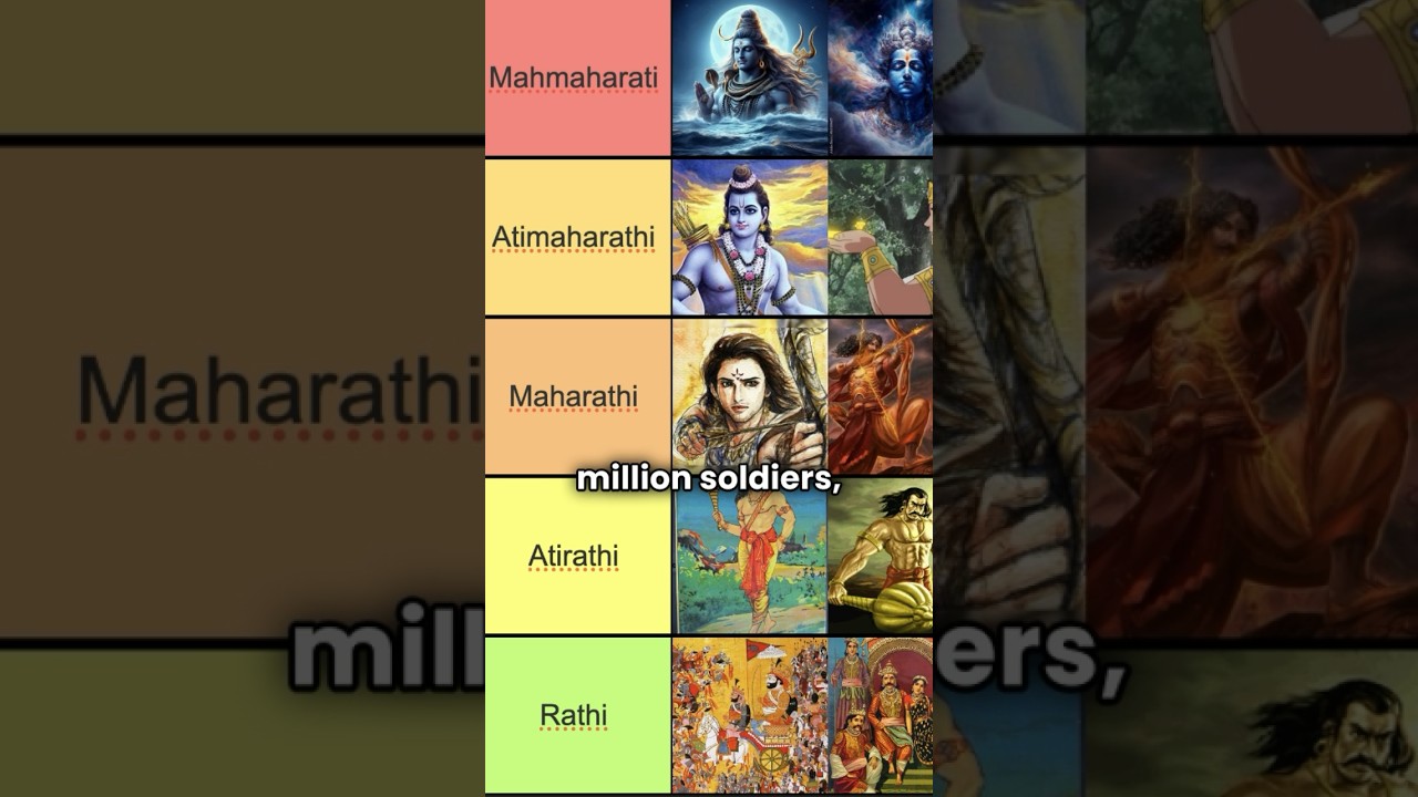 Official #hindu  Warrior #tierlist #mythology