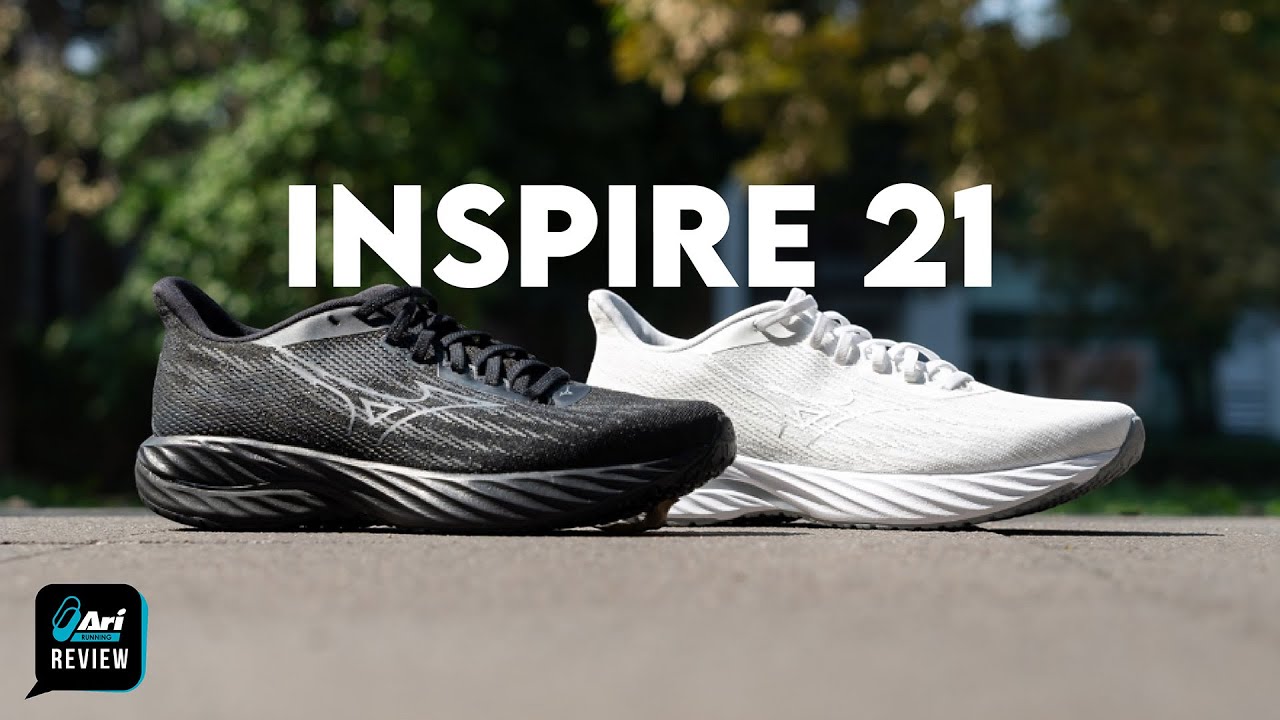 รีวิว รองเท้าวิ่ง Mizuno Wave Inspire 21 2E มั่นใจในความมั่นคงและนุ่มนวล | Ari Running Review EP.199