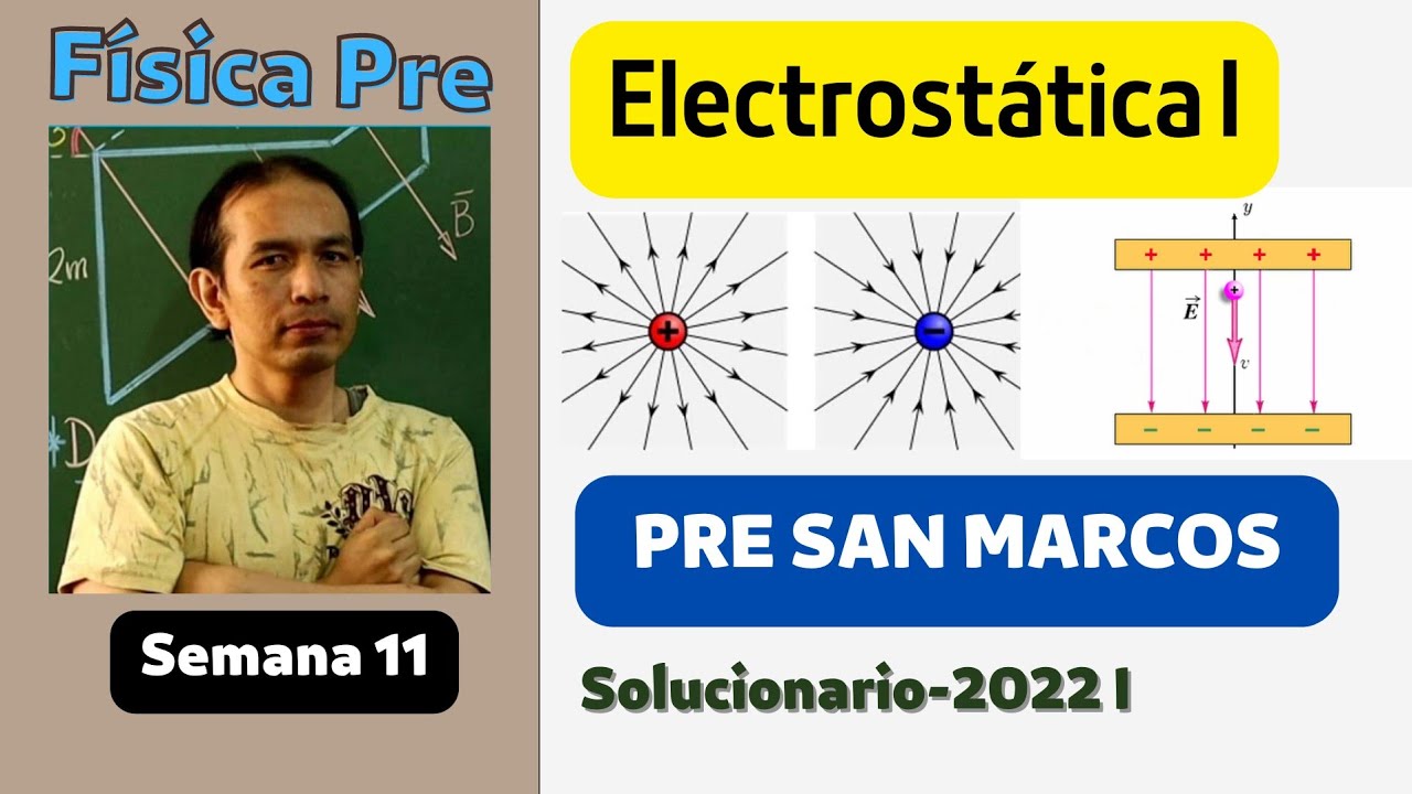 Electrostática I - Pre San Marcos 2022 I -Solucionario