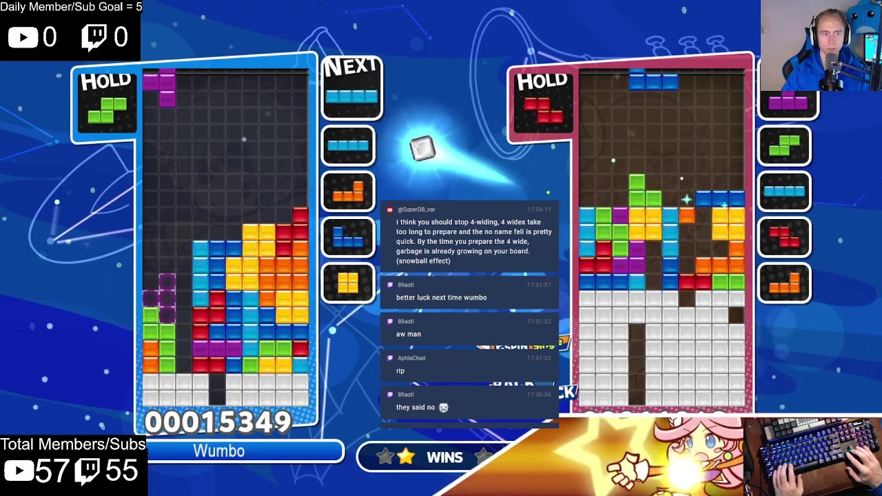 LIVE - Puyo Puyo Tetris, Come Snipe Me! (PC) Daily Wumbo Livestream 1-20-26