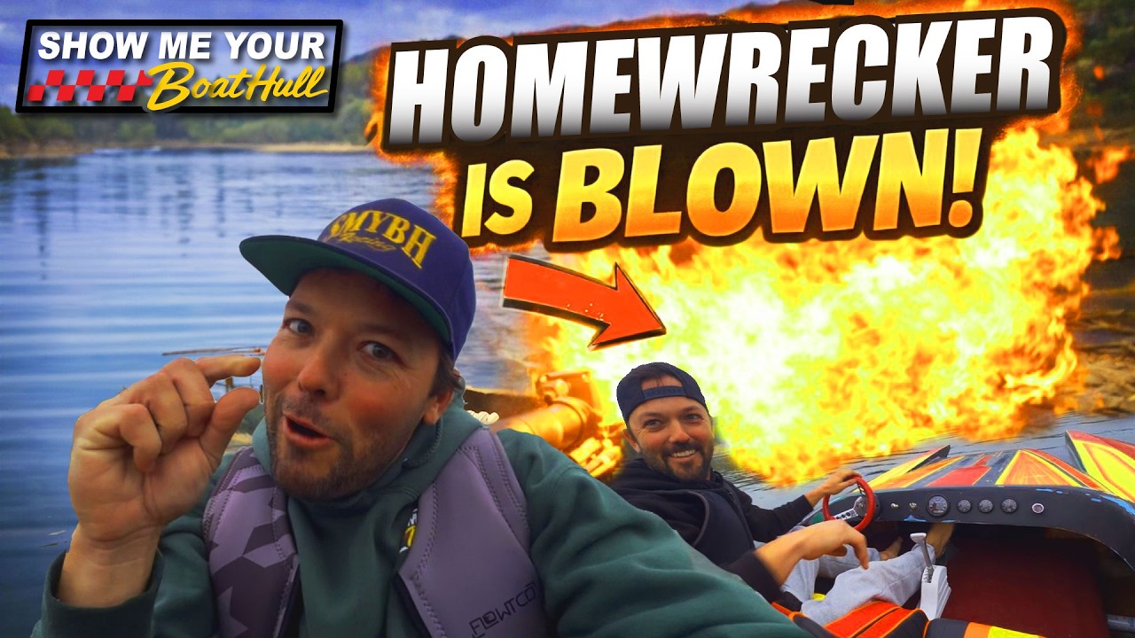 SHOW ME YOUR BOATHULL | Homewrecker Hydro Jet Boat – Blower Test Drive