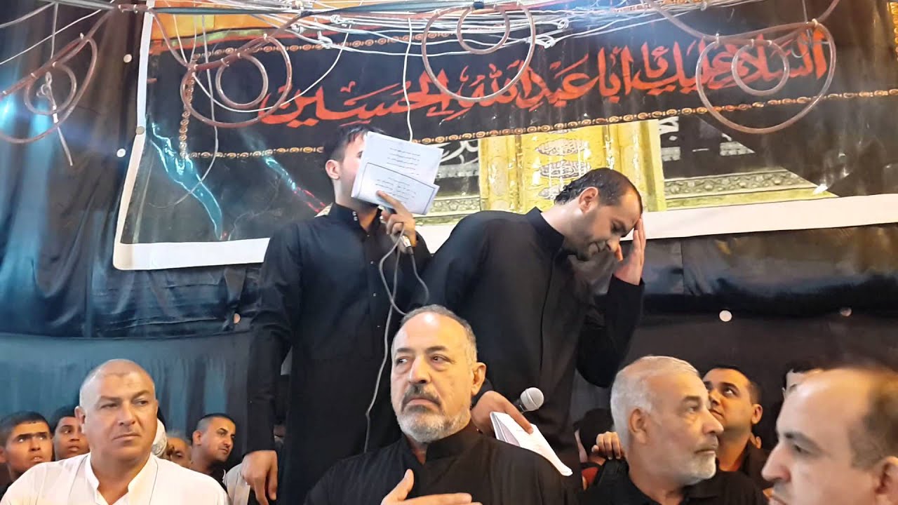 موكب زنجيل الامام الصادق ع حي الامام الصادق اهالي العمارة  اليوم السادس3 من شهر محرم لعام 1436