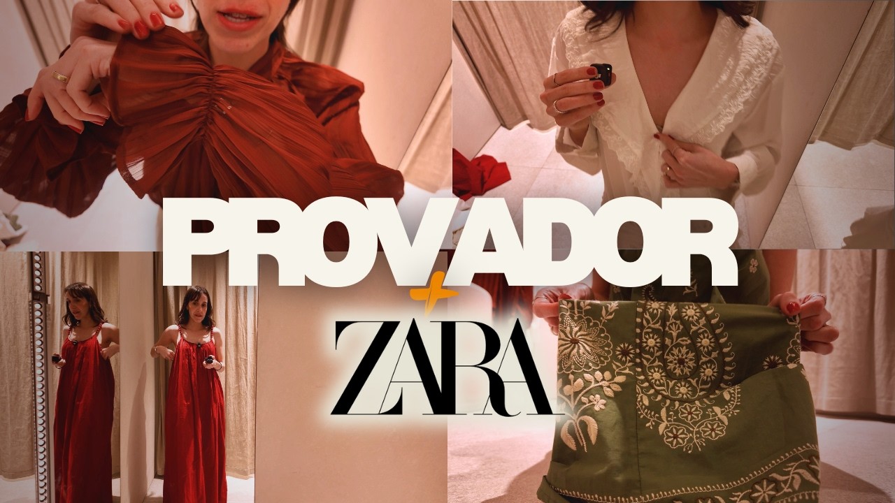 TOUR | PROVADOR: A CAÇA ao PP na ZARA! 😅 Encontrei peças incríveis