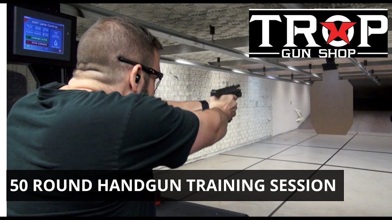 50 Round Handgun Training Session