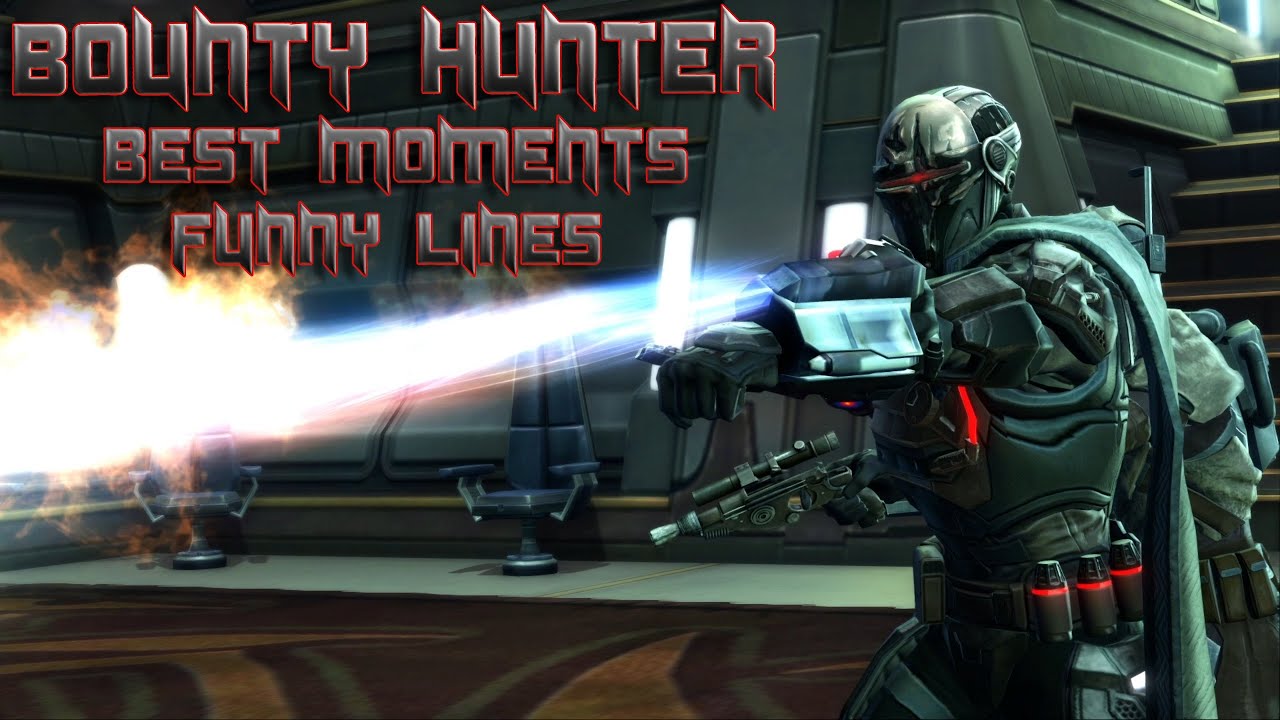 SWTOR: Bounty Hunter (Male) - Best Moments & Funny Lines