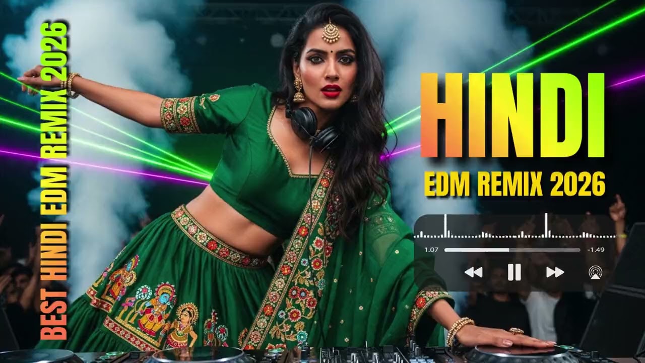 🎤 Hindi EDM Remix Party Anthem Mix | Bollywood Crowd Singalong