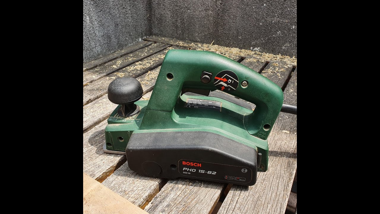 Cepillo El&eacute;ctrico Bosch Pho 15-82 500w - Made in Switzerland