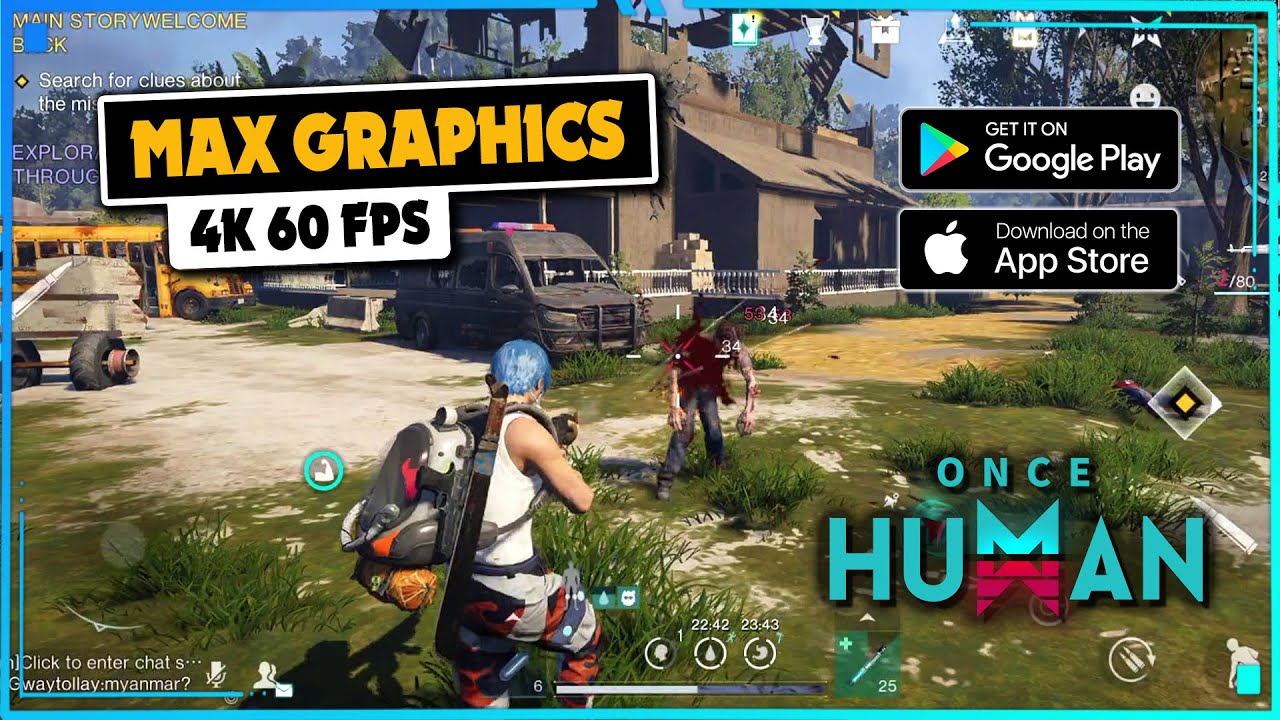 Once Human Gameplay (Android, iOS) Ultra Graphics 2025