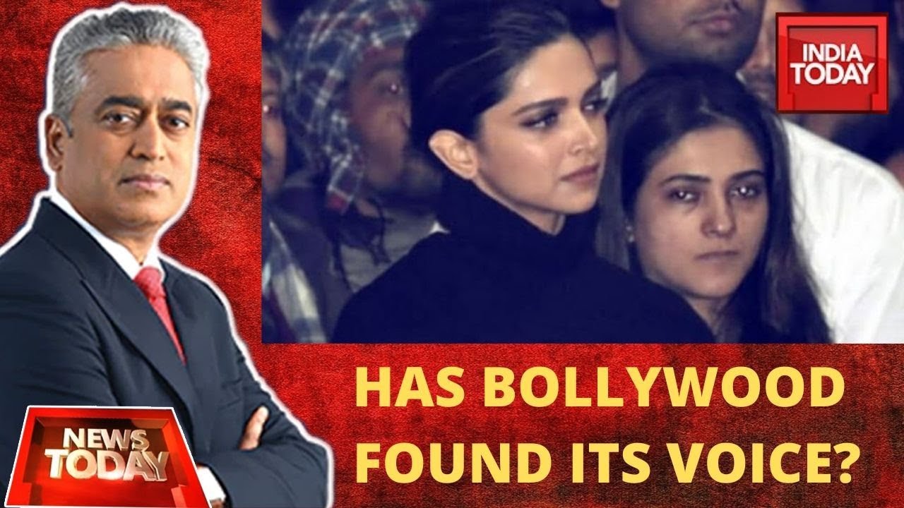 Deepika Padukone's JNU Visit: Has Bollywood Finally Found Its Voice? | News Today With Rajdeep