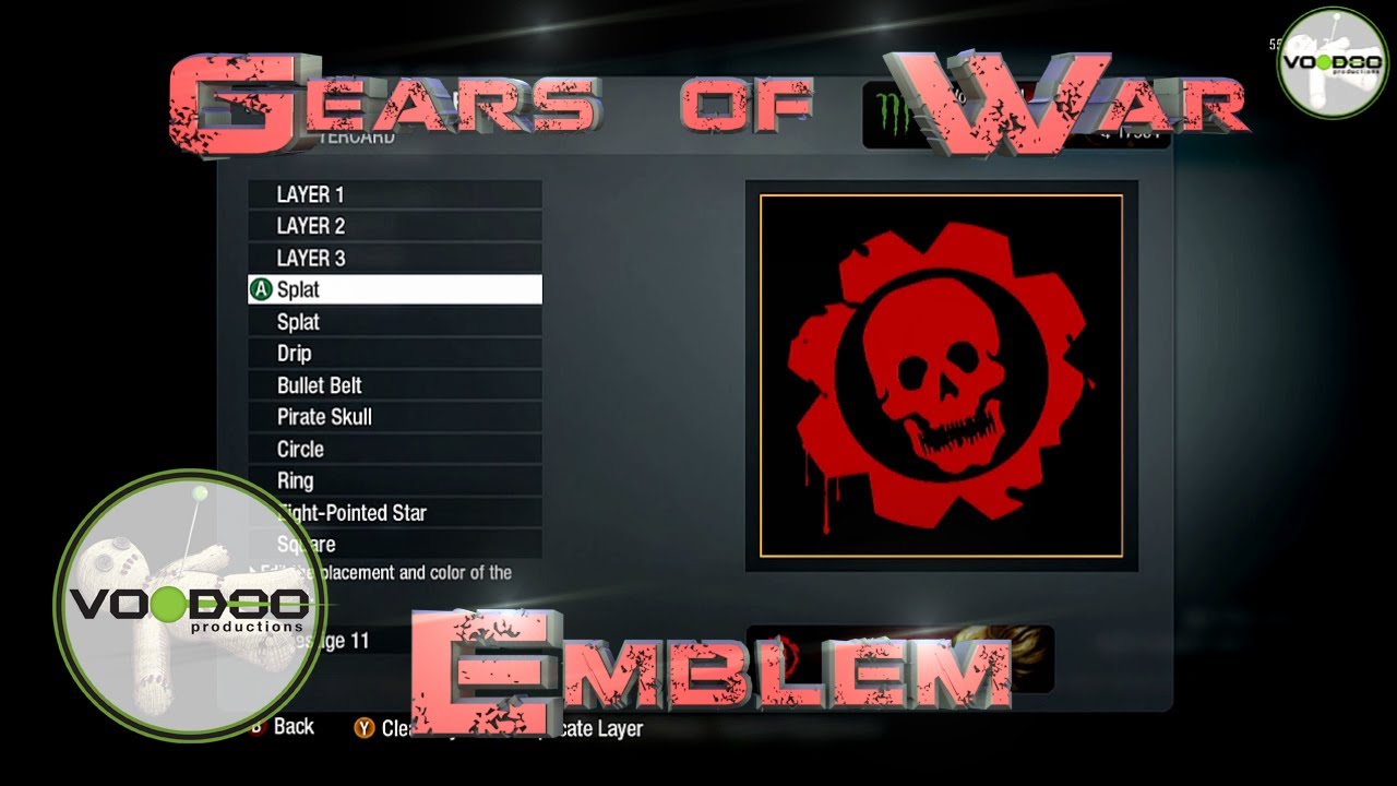 Gears of War Emblem/Logo : Call of Duty Black Ops (Emblem Editor Series) Episode 11