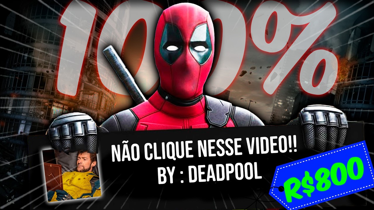 FIZ 100% DO JOGO DE R$800 DO DEADPOOL....e Perdi a mente