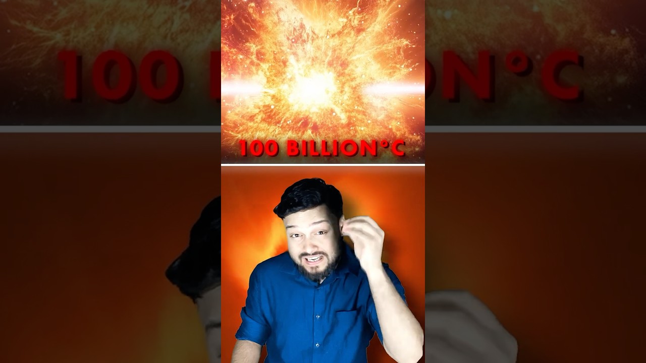 1 Billion Billion Billion DEGREES CELCIUS! Temperature LIMIT Of Our Universe #shorts