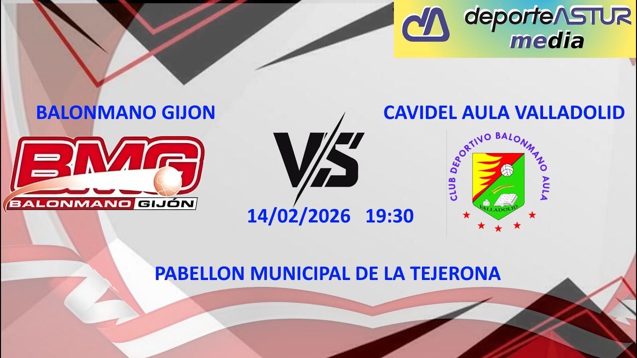 BALONMANO GIJON - CAVIDEL AULA VALLADOLID   DIVISIÓN DE HONOR PLATA FEMENINA 25 26 - GRUPO A