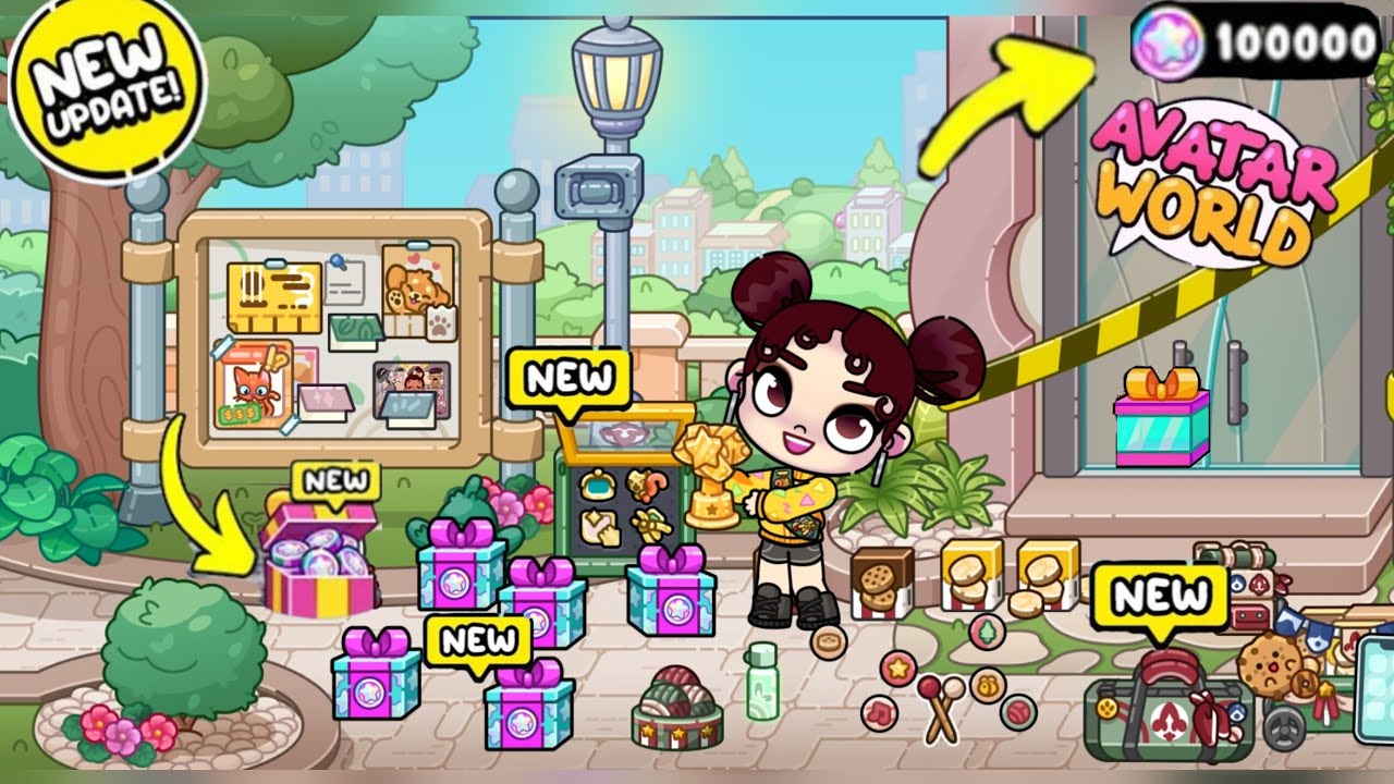 NEW Avatar World Update! 🎁 FREE Gifts & 100000 Coins?! 😱