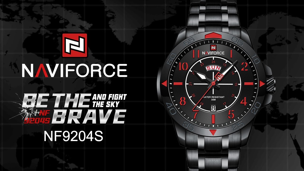 Unboxing Review | Naviforce Watch NF9204S New Arrival Quartz Calendar Latest Design
